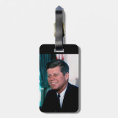 Ovale Kantoor van het President John F. Kennedy Bagagelabel (Achterkant verticaal)