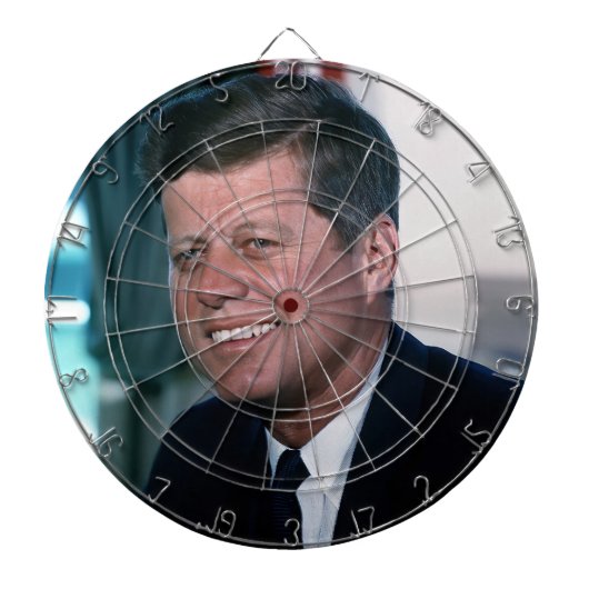 Ovale Kantoor van het President John F. Kennedy Dartbord (Voorkant)