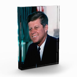 Ovale Kantoor van het President John F. Kennedy Fotoblokken
