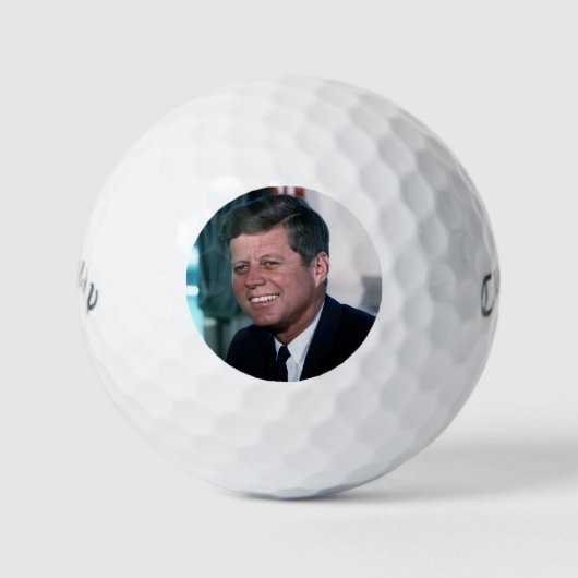 Ovale Kantoor van het President John F. Kennedy Golfballen (Voorkant)