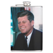 Ovale Kantoor van het President John F. Kennedy Heupfles (Voorkant)
