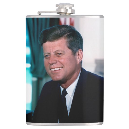 Ovale Kantoor van het President John F. Kennedy Heupfles (Voorkant)