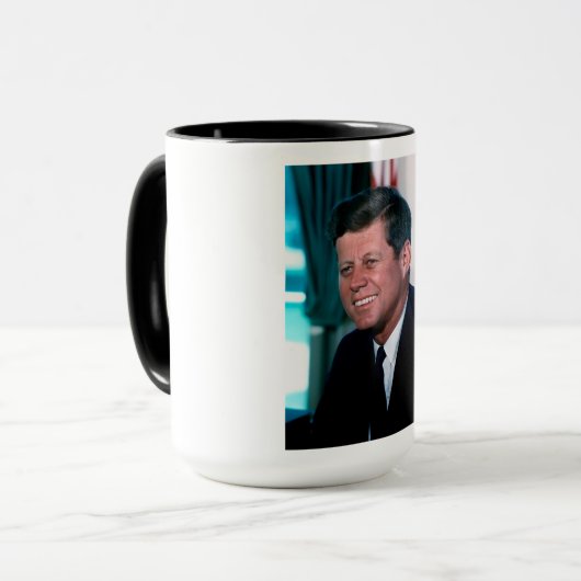 Ovale Kantoor van het President John F. Kennedy Mok (Voorkant links)