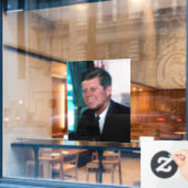 Ovale Kantoor van het President John F. Kennedy Raamsticker (Cafe Raam)