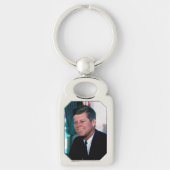 Ovale Kantoor van het President John F. Kennedy Sleutelhanger (Voorkant)