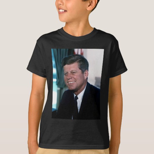 Ovale Kantoor van het President John F. Kennedy T-shirt (Voorkant)