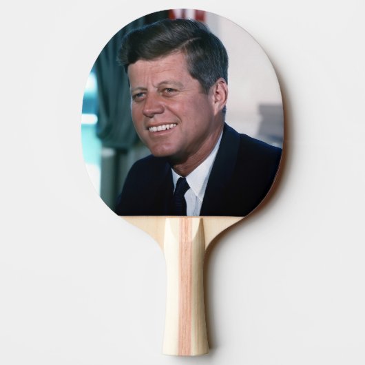 Ovale Kantoor van het President John F. Kennedy Tafeltennisbatje (Achterkant)