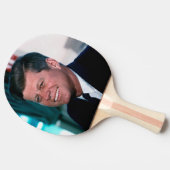 Ovale Kantoor van het President John F. Kennedy Tafeltennisbatje (Zijkant)