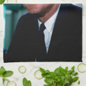 Ovale Kantoor van het President John F. Kennedy Theedoek (Gevouwen)