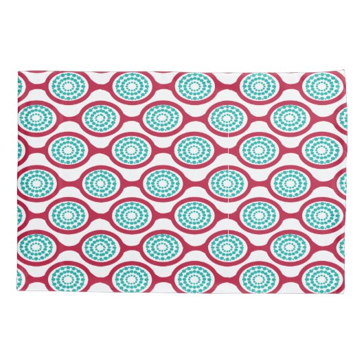 Ovale kettingen kussensloop (Achterkant)