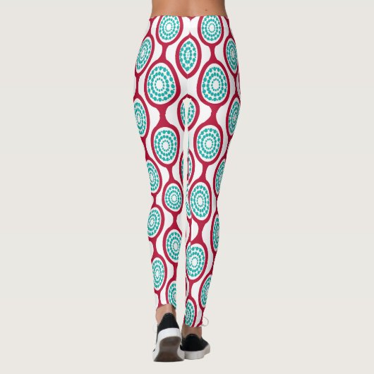 Ovale kettingen leggings (Achterkant)