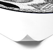 Ovale Poster voor boomgaarden (Hoek)