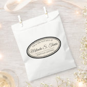 Ovale Rand Uit de Keuken van Favor Tassen Bedankzakje (Geknipt)