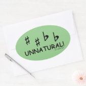 Ovale Sticker (Envelop)