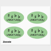 Ovale Sticker (Vel)
