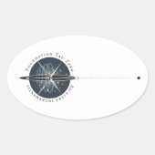 OVALE STICKER (Voorkant)