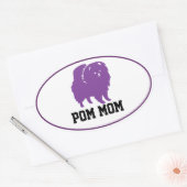 Ovale Sticker - Pom Mom (Envelop)
