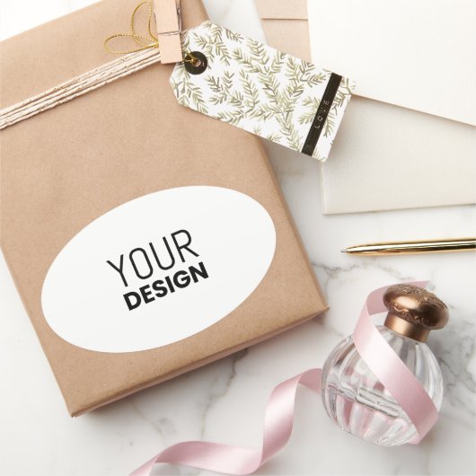 Ovale stickers (Geschenken)