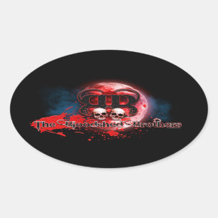 Ovale stickers