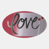 Ovale stickers (Voorkant)