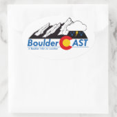 Ovale stickers 4,5 x 2,7 inch (Tas)