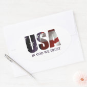 Ovale stickers, glanzend, 4,5 x 2,7 inch (vel 4) ovale sticker (Envelop)