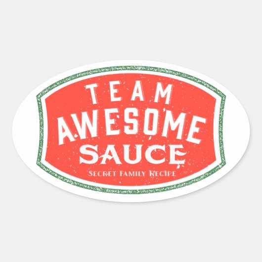 Ovale Stickers, glanzend Ovale Sticker (Voorkant)