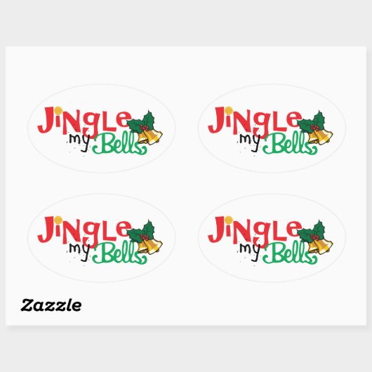 Ovale Stickers, glanzend Ovale Sticker (Vel)