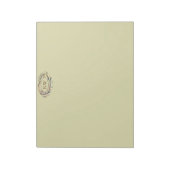 Ovale strepen-KW-Notitieblok Notitieblok (Linkerzijde)