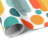 Ovalen en cirkels cadeaupapier (Rol Hoek)