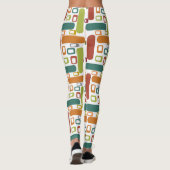 Ovalen en cirkels leggings (Achterkant)
