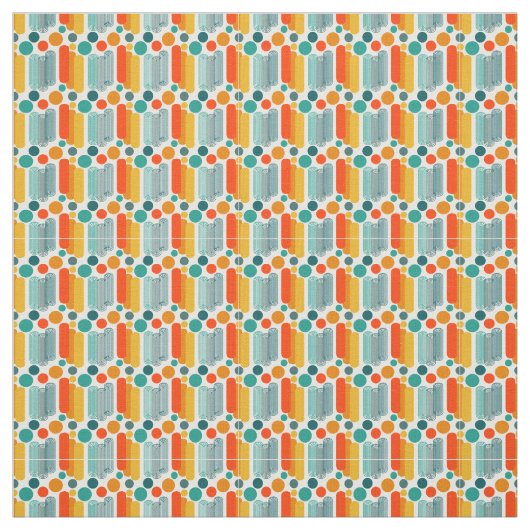 Ovalen en cirkels stof (Swatch)