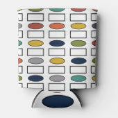 Ovalen en rechthoeken blikjeskoeler (Voorkant)