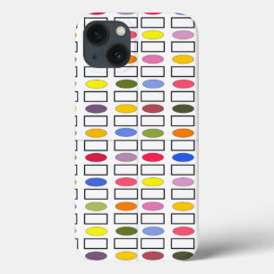 Ovalen en Rechthoeken — Kleine bloemknollen Case-Mate iPhone Case
