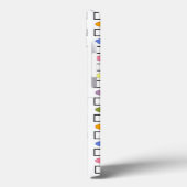 Ovalen en Rechthoeken — Kleine bloemknollen Case-Mate iPhone Case (Achterkant / Links)