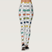 Ovalen en rechthoeken leggings (Achterkant)