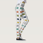 Ovalen en rechthoeken leggings (Rechts)