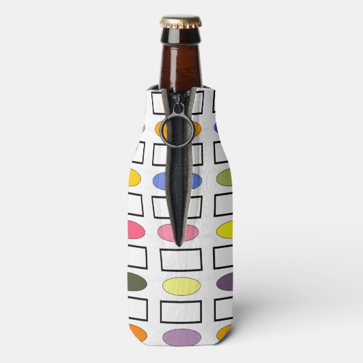 Ovalen en Rechthoeken — Vloertuin Flesjeskoeler (Fles Achterkant)