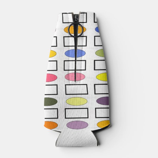 Ovalen en Rechthoeken — Vloertuin Flesjeskoeler (Achterkant)