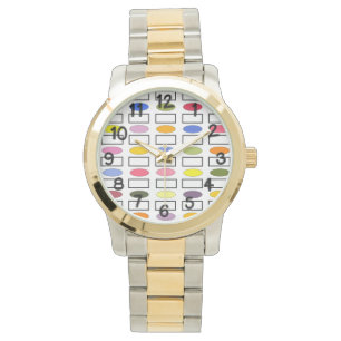 Ovalen en Rechthoeken — Vloertuin Horloge