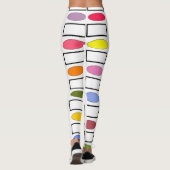 Ovalen en Rechthoeken — Vloertuin Leggings (Achterkant)