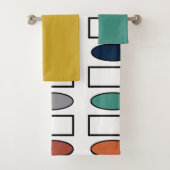 Ovalen en Rechthoekige keukenset Bad Handdoek (Insitu)