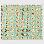 Ovalen en Starbursts Cadeaupapier (Vlak)