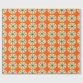 Ovalen en Starbursts Cadeaupapier (Vlak)