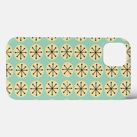 Ovalen en Starbursts Case-Mate iPhone Case (Achterkant (horizontaal))