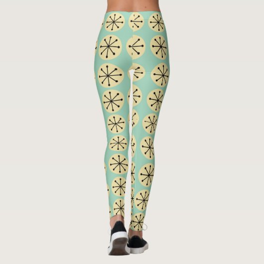 Ovalen en Starbursts Leggings (Achterkant)