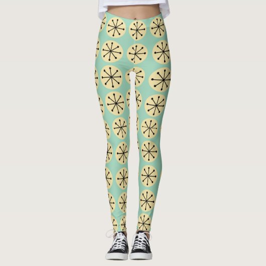 Ovalen en Starbursts Leggings (Voorkant)