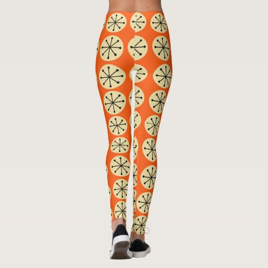 Ovalen en Starbursts Leggings (Achterkant)