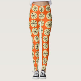Ovalen en Starbursts Leggings