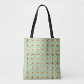 Ovalen en Starbursts Tote Bag (Voorkant)